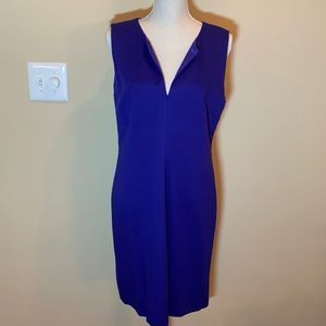 Trina Turk Deep Purple/Blue Sheath Dress